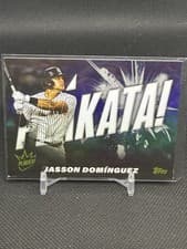 2025 Topps Plakata Jasson Domínguez #PLAK-27 card
