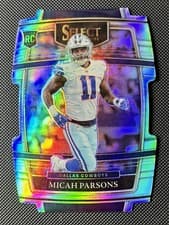 Micah Parsons 2021 Panini Select card