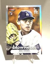 2025 Bowman's Best Bowman Showpieces Roki Sasaki #BS-14 card