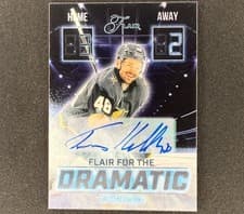 2025-26 Flair Flair for the Dramatic Autographs Tomas Hertl #FTD-17 card