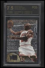 Michael Jordan 1995 Metal card