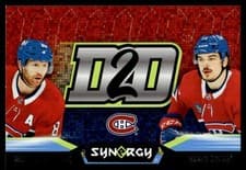 2024-25 Upper Deck Synergy D2D Michael Matheson/Arber Xhekaj #D2D-MTL card