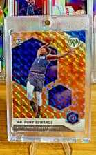 Anthony Edwards 2020 Panini Mosaic card