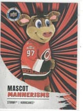 2026 Upper Deck National Hockey Card Day Mascot Mannerisms Stormy #M-4 card