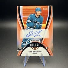 2025-26 Upper Deck Allure Base Extended Rookies Sam Dickinson #AR-SD card