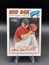 2026 Topps Heritage Real One Autographs Payton Tolle #ROA-PT card