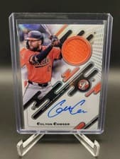 2025 Topps Pristine Pristine Pieces Autograph Relics Colton Cowser #PPAR-CC card