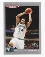 Michael Olowokandi 2004-05 Topps Total Base Set card