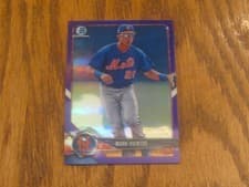 Mark Vientos 2018 Bowman Draft card