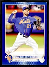 Max Scherzer 2022 Topps Update card