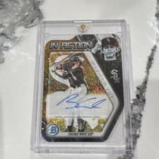 2025 Bowman Draft Bowman in Action Autographs Billy Carlson #BIA-BC card