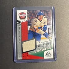 2025-26 SP Game Used 2025 Winter Classic Fabrics Robert Thomas #WCF-4 card