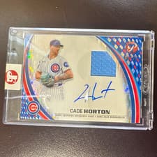 2025 Bowman Chrome Rookie Autographs Cade Horton #CRA-CH card