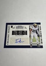 Tyree Kinnel 2019 Panini Contenders Draft Picks card