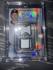 2025 Topps Sterling Debuts Autographed Relics Ben Rice #SDBA-BR card