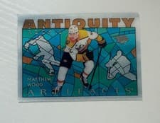 2025-26 Upper Deck Artifacts Antiquity Rookies Matthew Wood #ATR-6 card