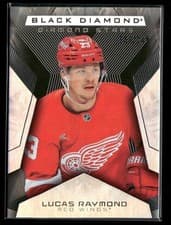 2025-26 Upper Deck Black Diamond Diamond Stars Lucas Raymond #BDS-LR card