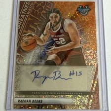 2025-26 Bowman University Best Greatness Awaits Autographs Raegan Beers #GA-RB card