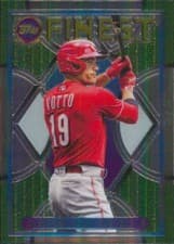 Joey Votto 2022 Topps Finest Flashback card