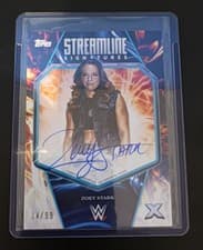 2025 Topps Exalted WWE Wrestling Streamline Signatures Zoey Stark #STS-ZSK card
