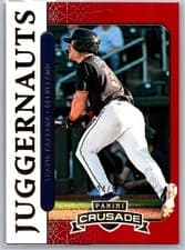 Travis Bazzana 2025 Panini Crusade Juggernauts card
