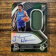 Jordan Nwora 2020 Panini Spectra card