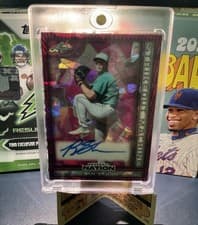 2025 Leaf Baseball Nation Strikeout Machine Autographs Ryan Sloan #SMA-RS1 card