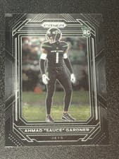 Ahmad 'Sauce' Gardner 2022 Panini Chronicles Prizm Black card