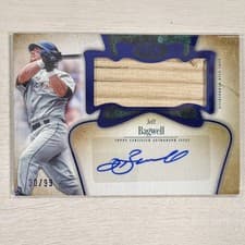 2026 Topps Tier One Autographed Tier One Jumbo Relics Jeff Bagwell #AT1JR-JB card