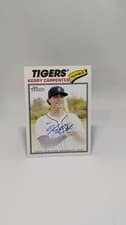 2026 Topps Heritage Real One Autographs Kerry Carpenter #ROA-KC card