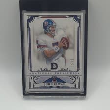 2025 Panini National Treasures Base Set John Elway #31 card