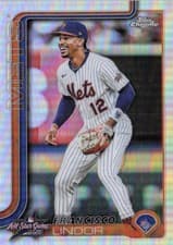 2025 Topps Chrome Update 2025 All Star Game Francisco Lindor #ASGC-13 card