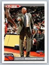 Bernie Bickerstaff 2004-05 Topps Total Base Set card