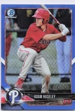 Adam Haseley 2018 Bowman Draft card