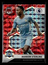 Raheem Sterling 2021 Panini Mosaic Premier League card