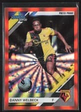 Danny Welbeck 2019 Panini Chronicles card