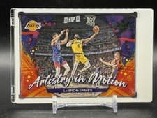2024 2023 Panini Court Kings Artistry in Motion LeBron James #15