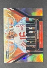 2025 Panini Prizm Black Fractal Joe Montana #5 card