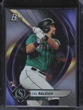 Cal Raleigh 2022 Bowman Platinum card