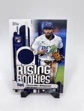 2025 Topps Update Rising Rookies Relics Chandler Simpson #RRR-CHS card