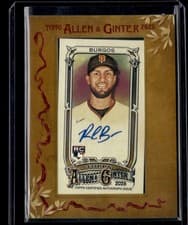 2025 Topps Allen & Ginter Framed Mini Autographs (Baseball) Raymond Burgos #MA-RBU card