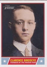 2025 Topps Heritage Notable Americans Clarence Birdseye #NS-53 card