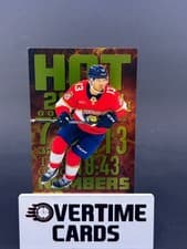 2025-26 Flair Hot Numbers Sam Reinhart #HN-1 card
