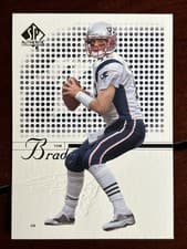 2002 SP Authentic Tom Brady #1