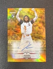 2025 Stadium Club Chrome Autographs James Wood #SCCA-JW card
