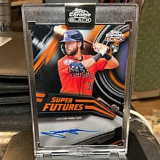 2026 Topps Chrome Black Super Futures Autographs Jacob Melton #SFA-JM card