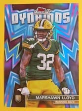 Marshawn Lloyd 2024 Finest Dynamos card