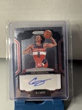 2024-25 Panini Prizm Rookie Penmanship Bub Carrington #RPE-BUB card