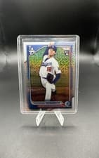 Yoshinobu Yamamoto 2024 Bowman card