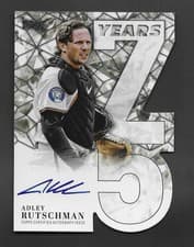 2026 Topps 75 Years of Topps Die-Cut Autographs Adley Rutschman #75YA-AR card